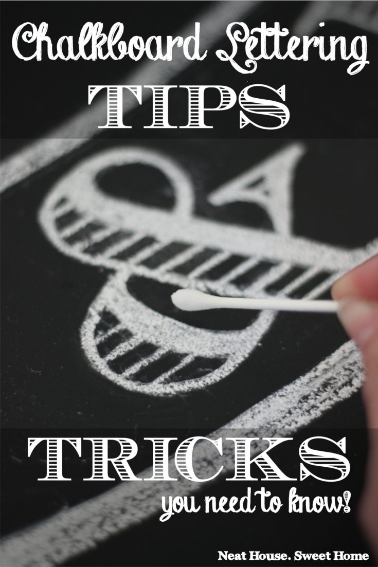 Chalkboard Lettering Tips and Tricks