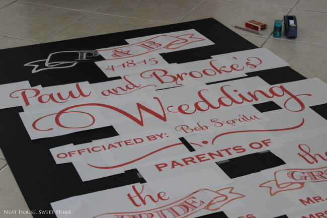 How To Make Large Chalkboard Signs