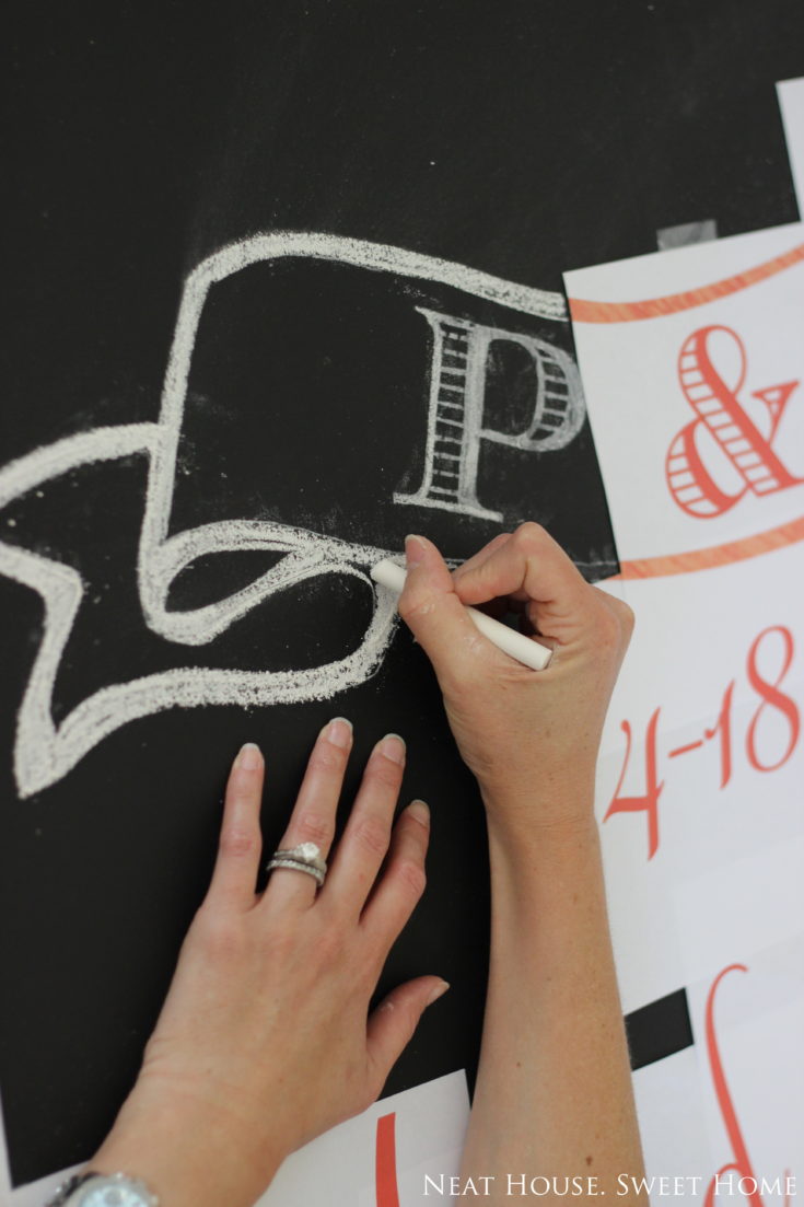 Chalkboard Lettering in 5 Easy Steps