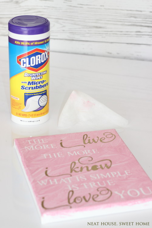 DIY Valentine's Day Wall Art with Silh