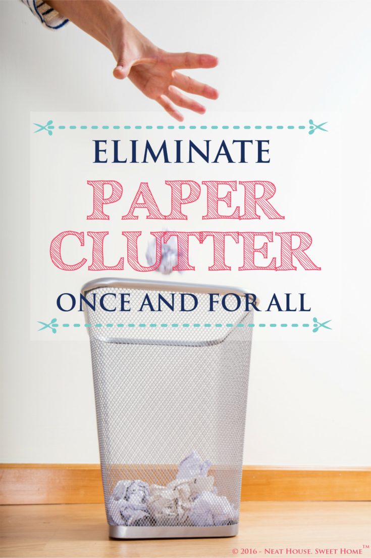 Week 7 - Eliminate Paper Clutter