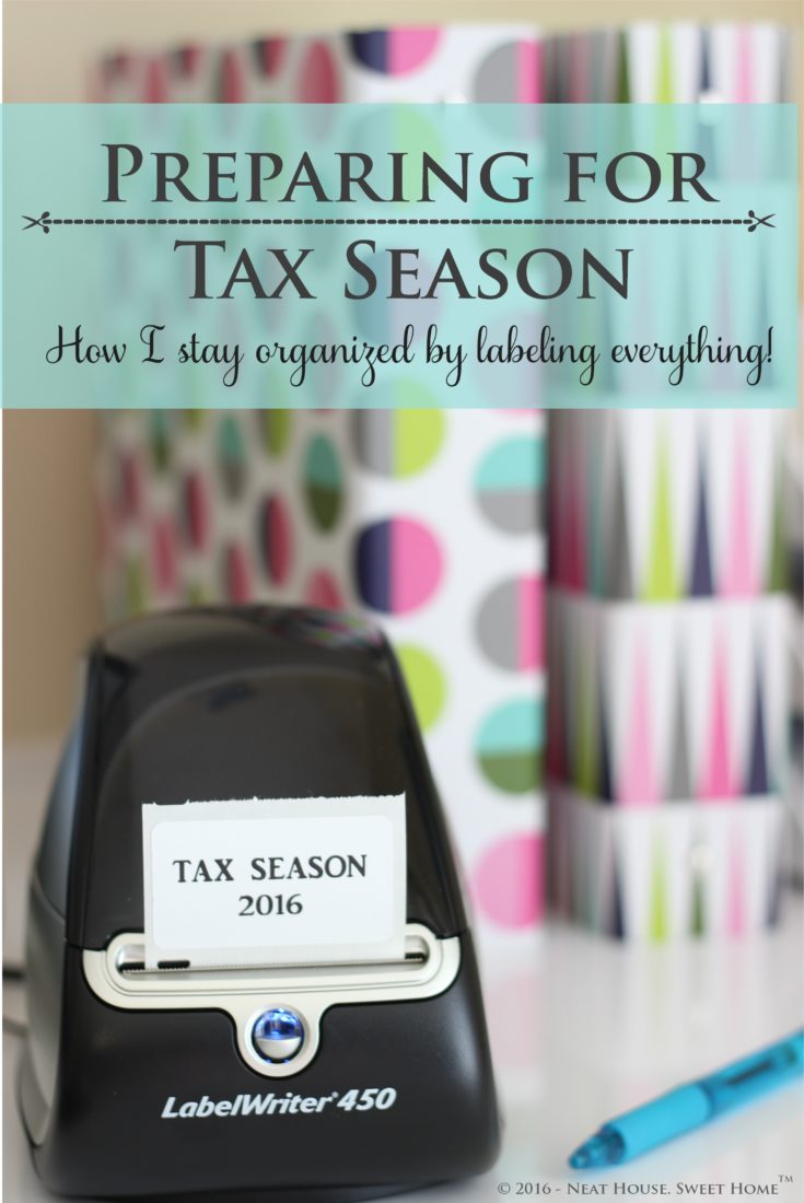 Preparing for Tax Season