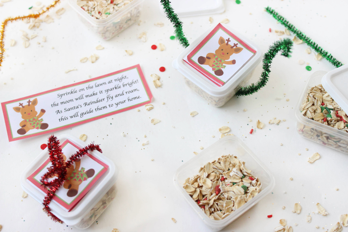 Reindeer Food Recipe and Free Printable Poem