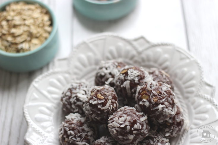 These no-bake chocolate chia energy bites are nutritious, full of flavor and texture. Slightly sweetened with honey, and a touch of almond butter makes them creamy, and tasty. So tasty, it's hard to eat only one!