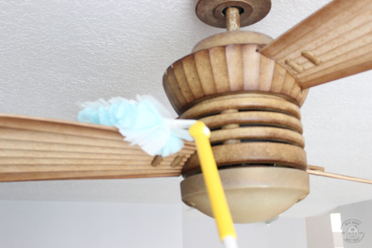 things you forget to clean - ceiling fans