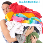 Not having a good laundry system, stops you from getting the job done faster. Here is a list of 7 laundry mistakes people usually make, and some useful tips that can help you improve your system. #laundryhacks #laundrytips #neathousesweethome