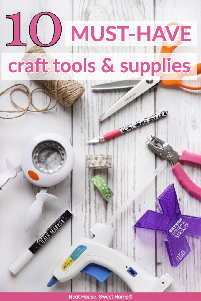 Whether you're beginning to build your papercrafts arsenal or you're an experienced crafter, I suggest you check this detailed list of must-have craft tools and supplies.