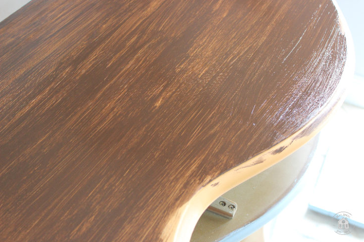 how to make faux wood grain