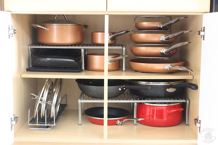 How To Keep Pots and Pans Organized