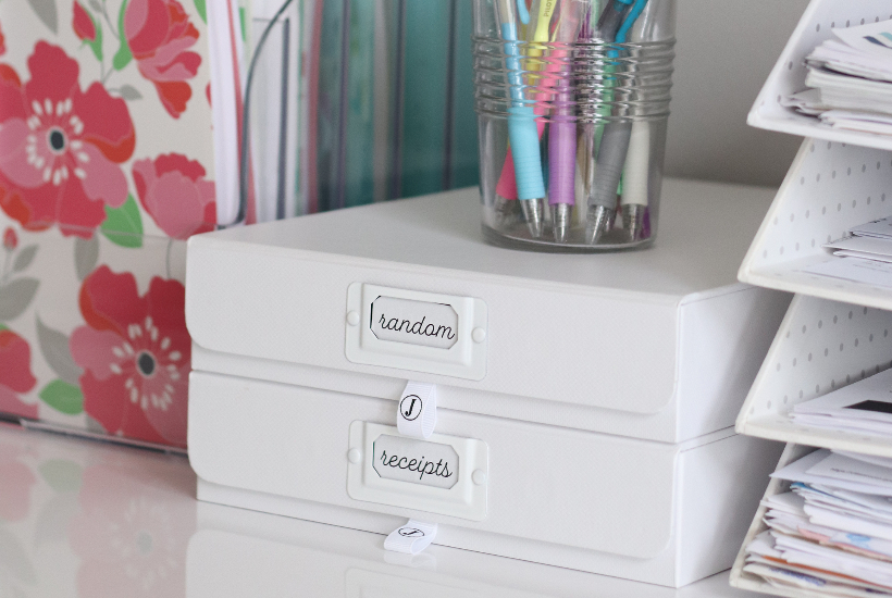 tips for organizing papers and deal with clutter