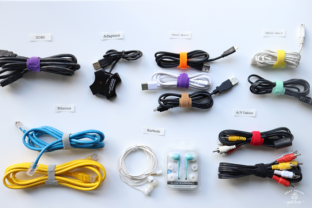 how to organize cables