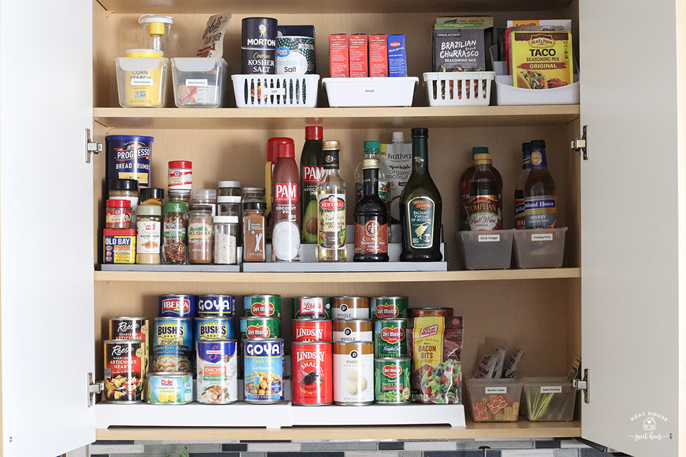 canned goods organization