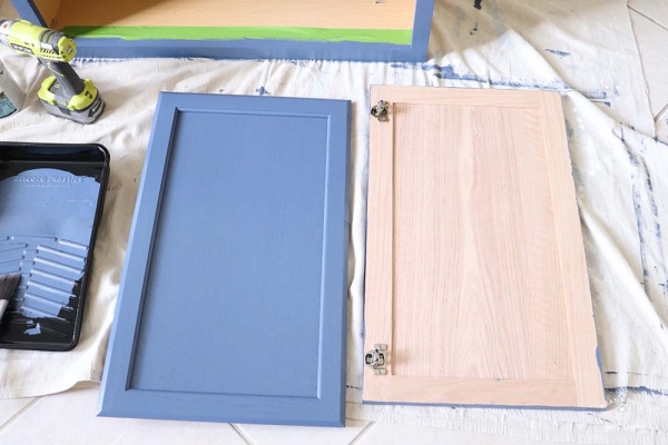 How to Paint Unfinished Cabinets • Neat House. Sweet Home
