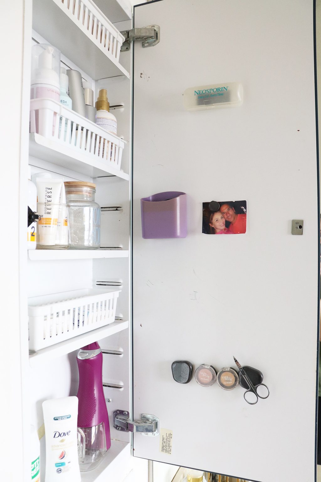 Bathroom Mirror Cabinet Organization