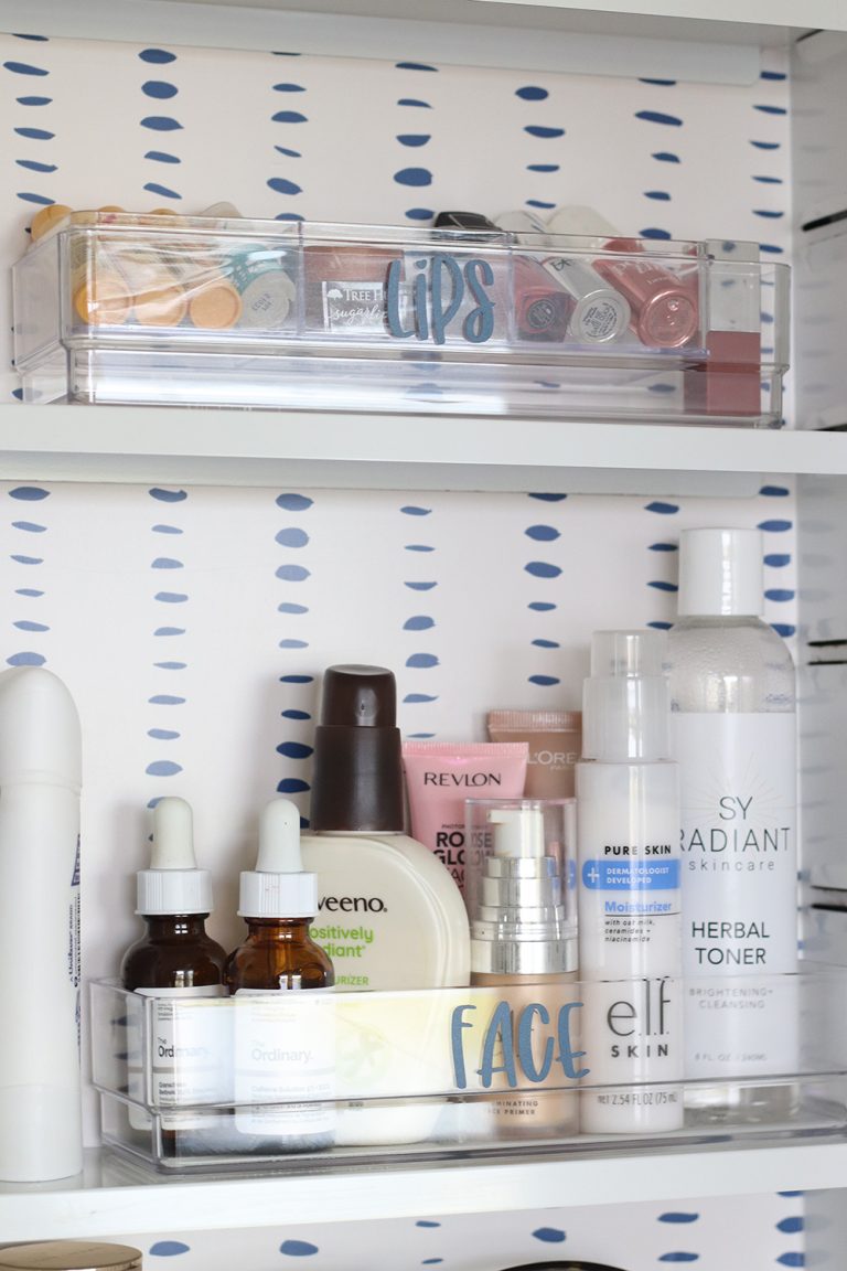 Bathroom Mirror Cabinet Organization
