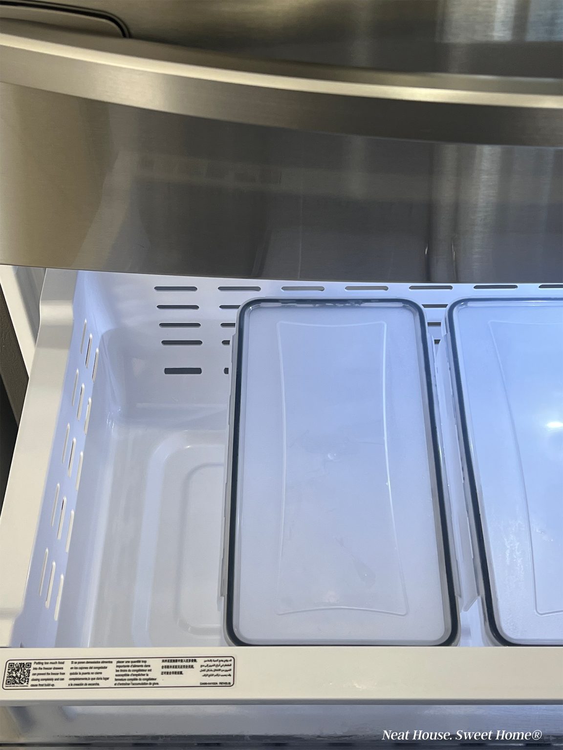 Freezer Configuration Freezer Drawer Organization • Neat House. Sweet Home