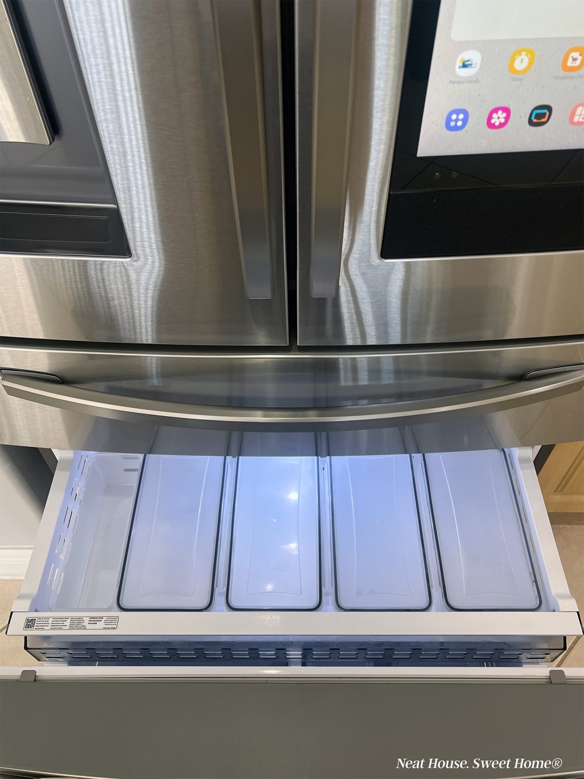Freezer Configuration Freezer Drawer Organization • Neat House. Sweet Home